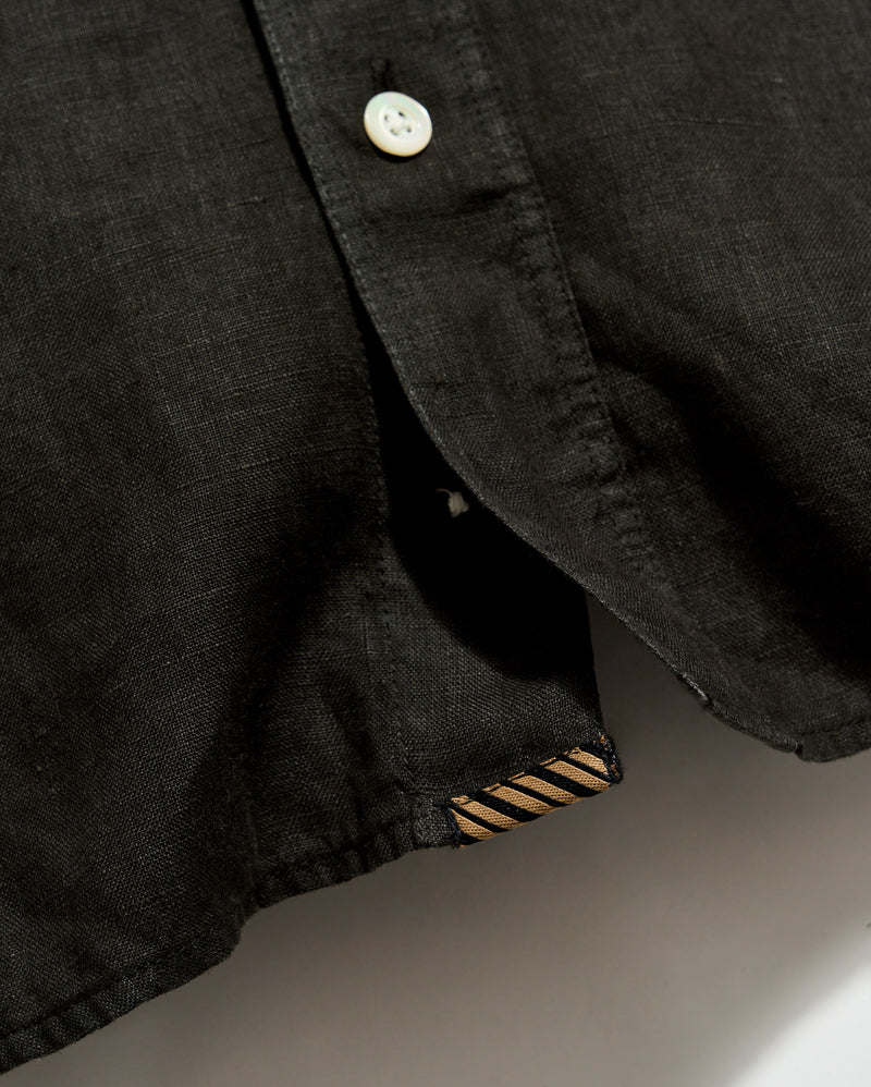 Short Sleeve Linen Tuscumbia Shirt Button Down
