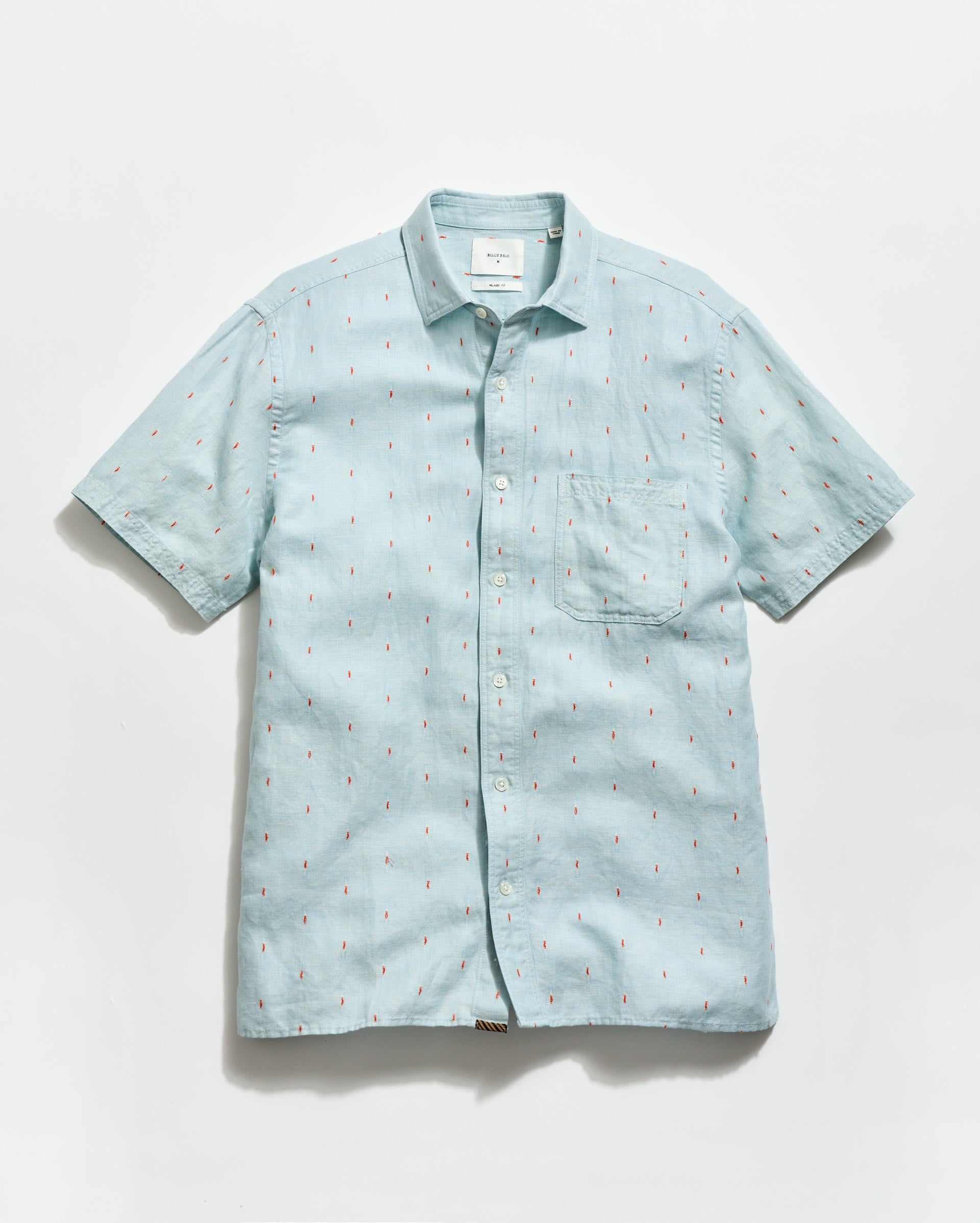 Short Sleeve Dobby Stripe Donelson Shirt – Billy Reid