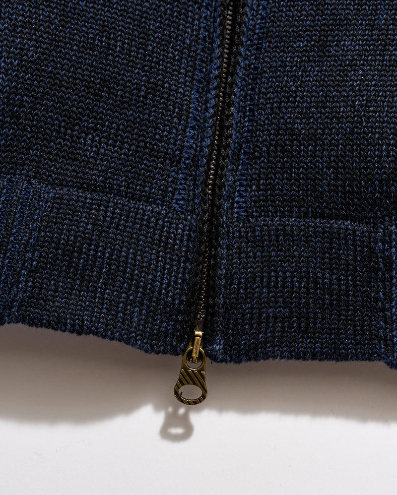 Linen Sweater Track Jacket