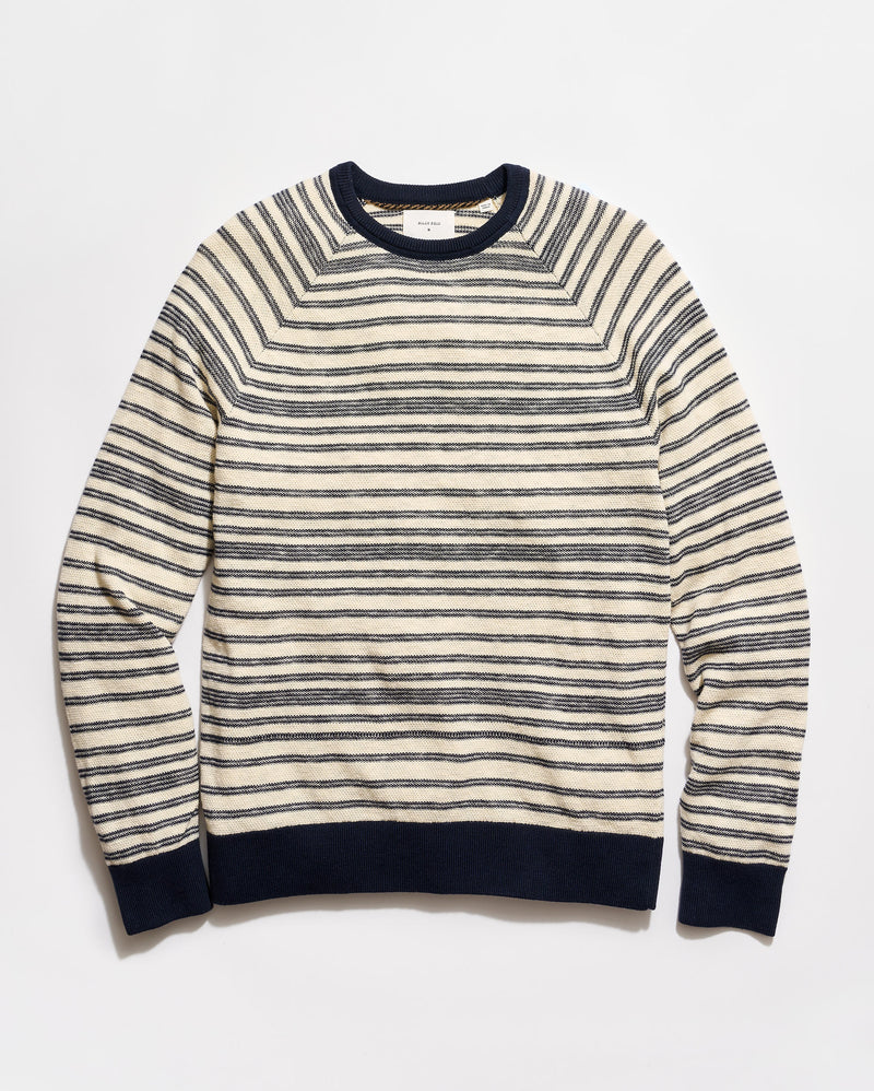 Raglan Stripe Crew