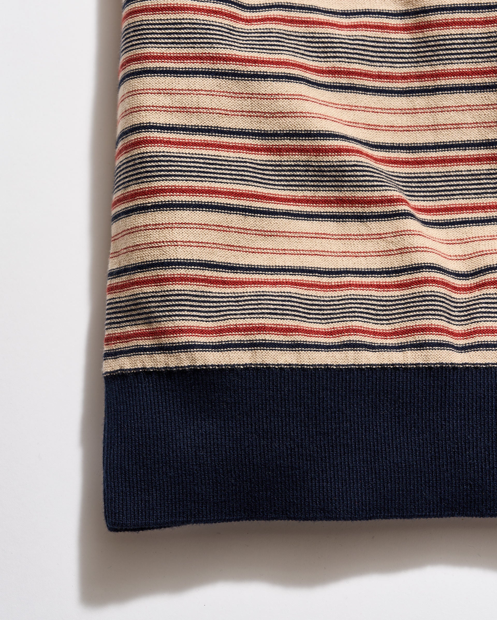 Vintage Stripe Sweater Polo