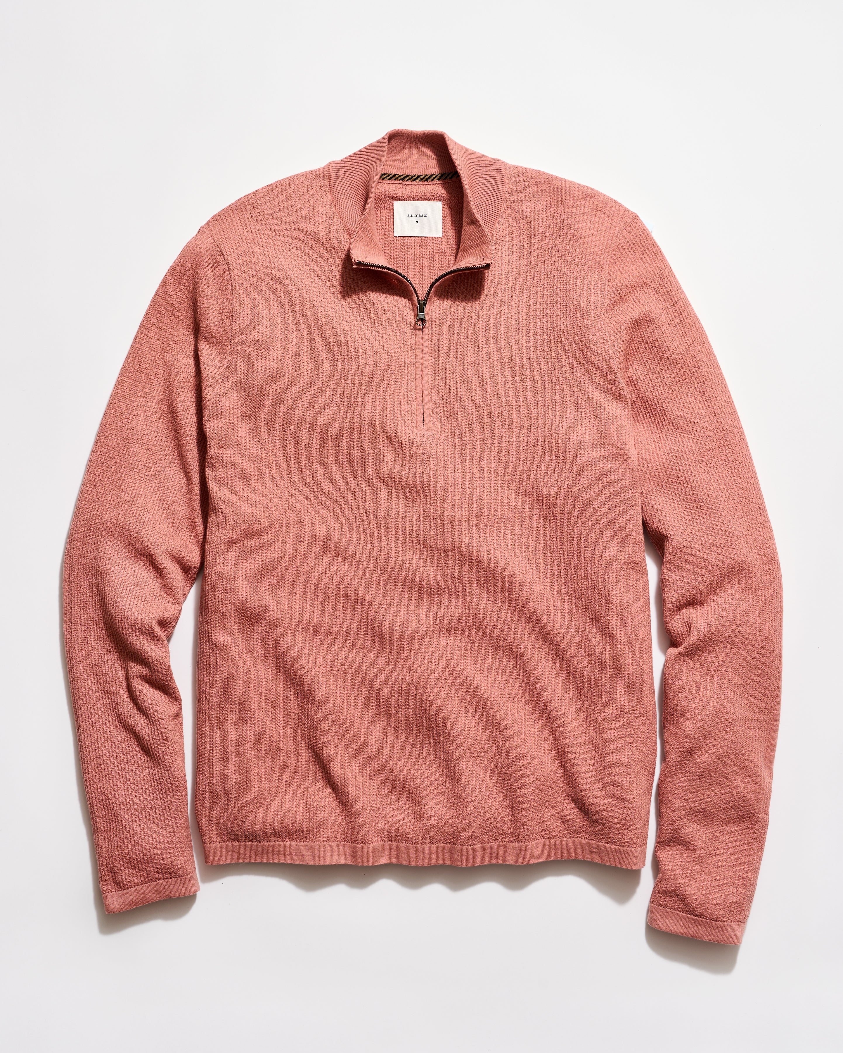 Fine Gauge Textured Half Zip – Billy Reid