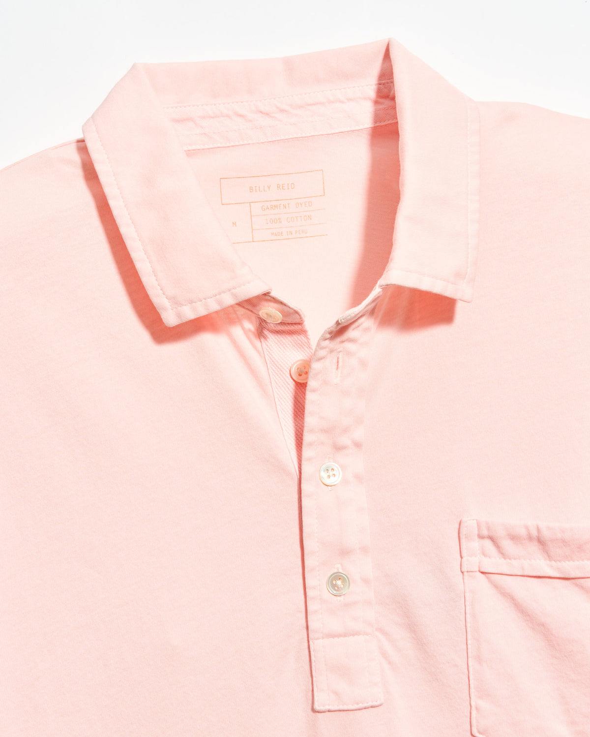 Structured Collar and Placket