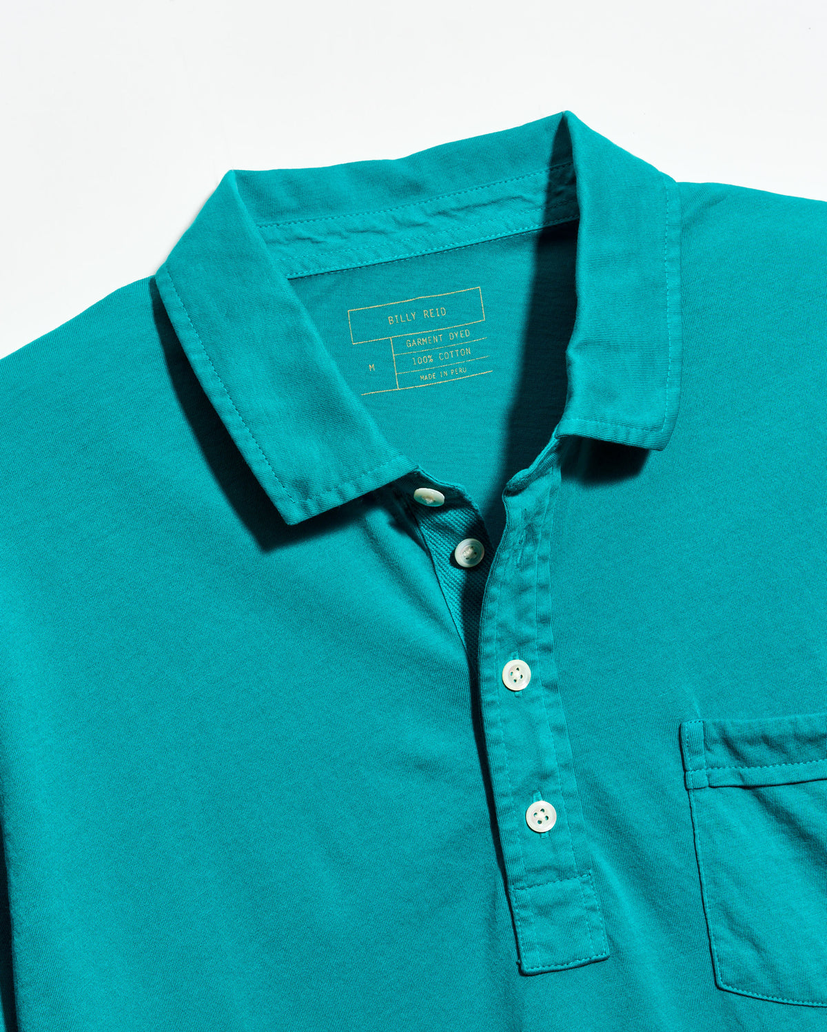 Structured Collar and Placket