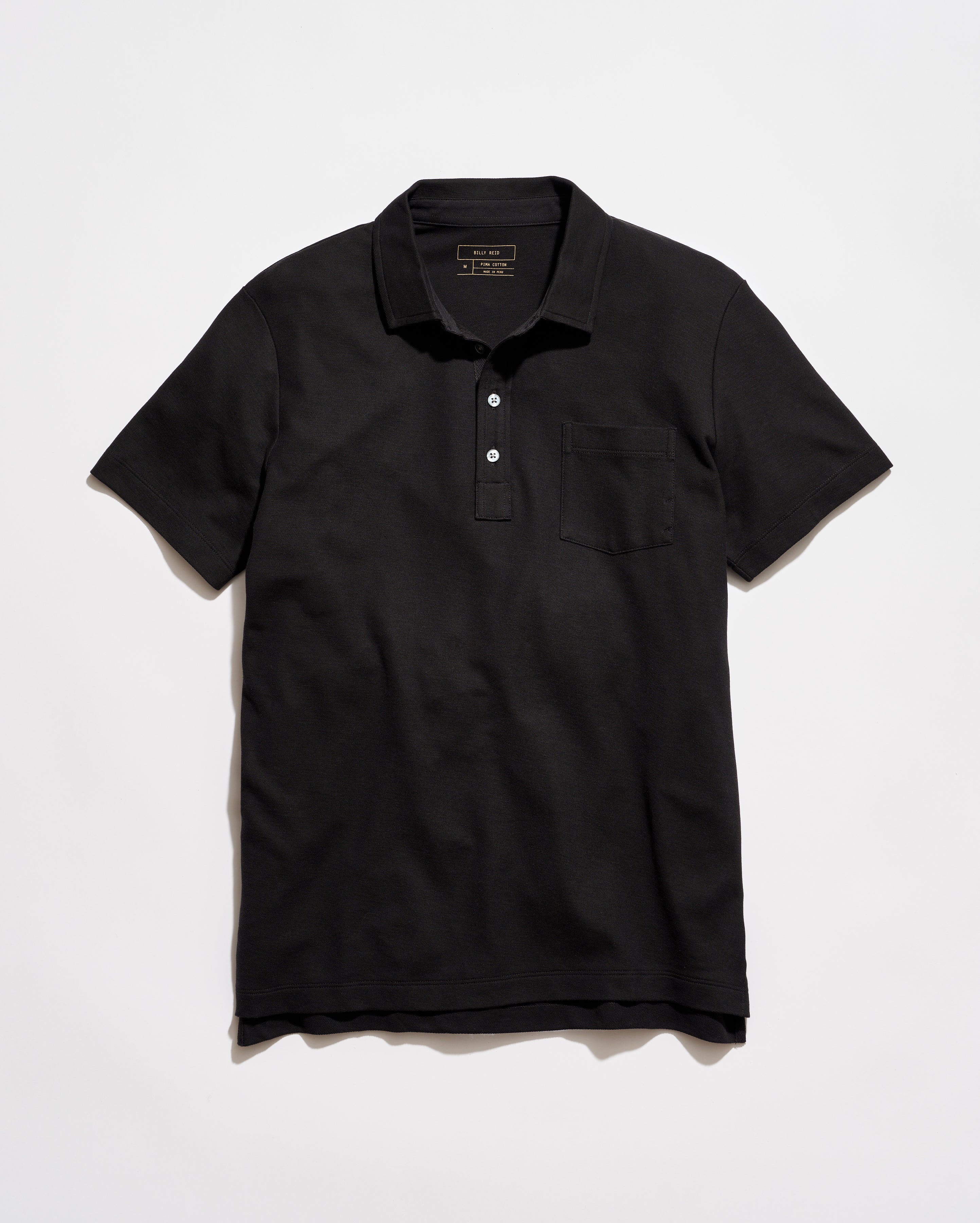 トップス Pedestal polo tee Pique Pensacola Polo, Pima Cotton Knit | Billy Reid