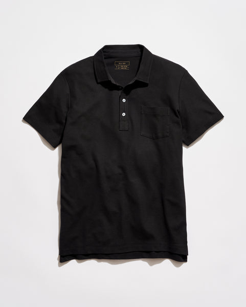 Pique Pensacola Polo, Pima Cotton Knit | Billy Reid