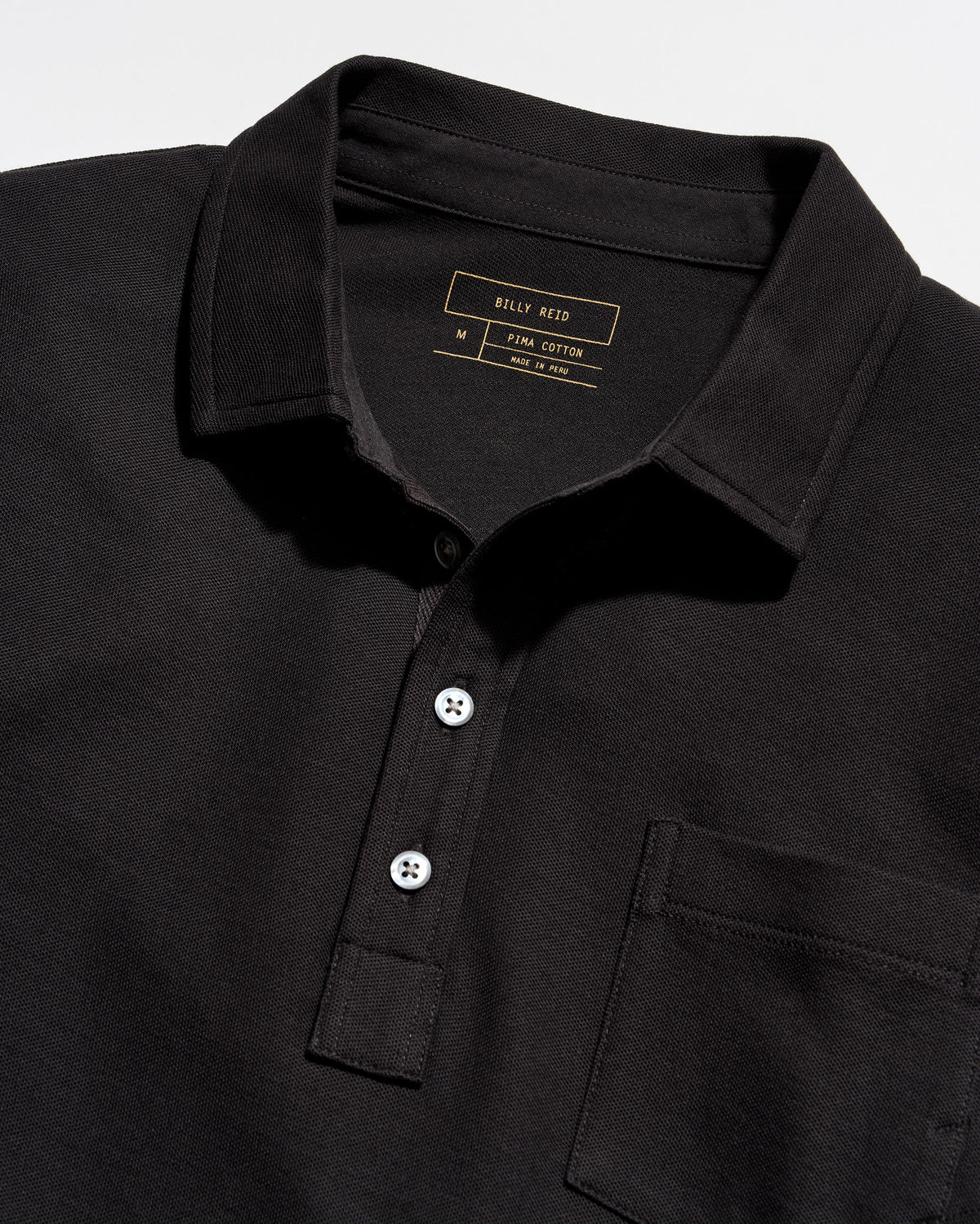 Structured Collar and Placket