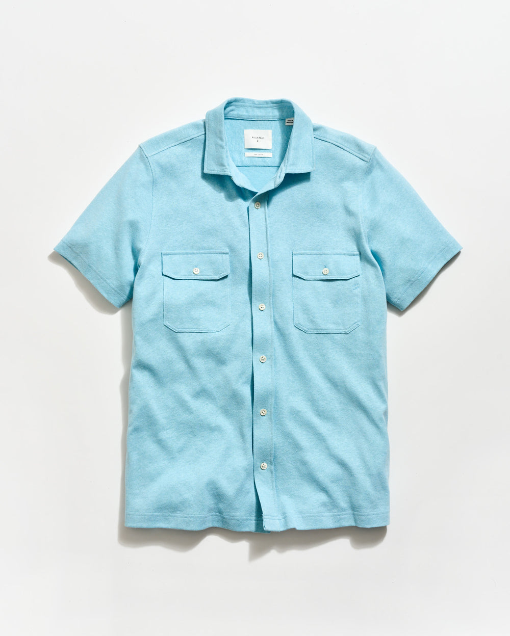 Short Sleeve Hemp Cotton Knit Shirt