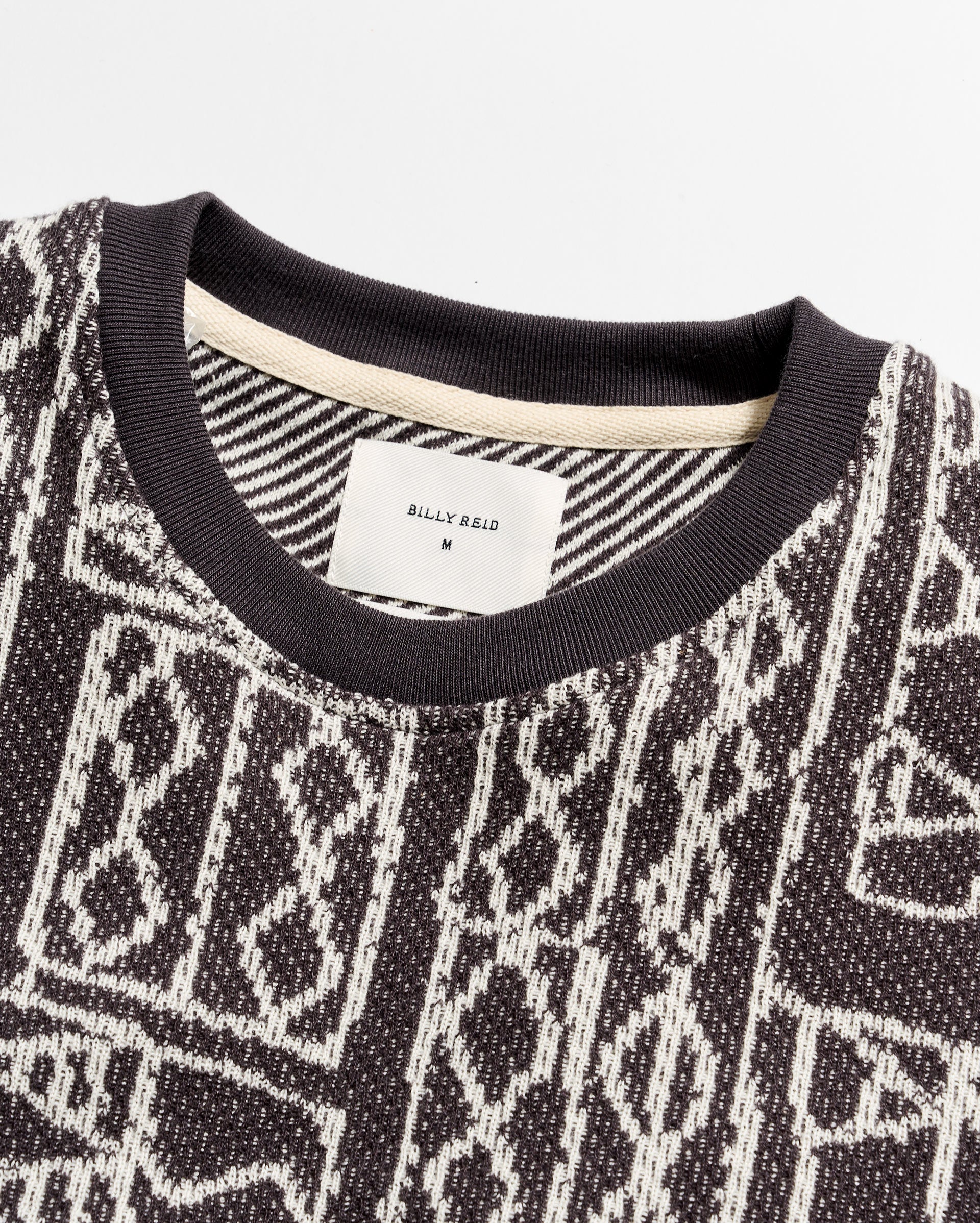 Numajiri Geo Stitch Jacquard Sweatshirt