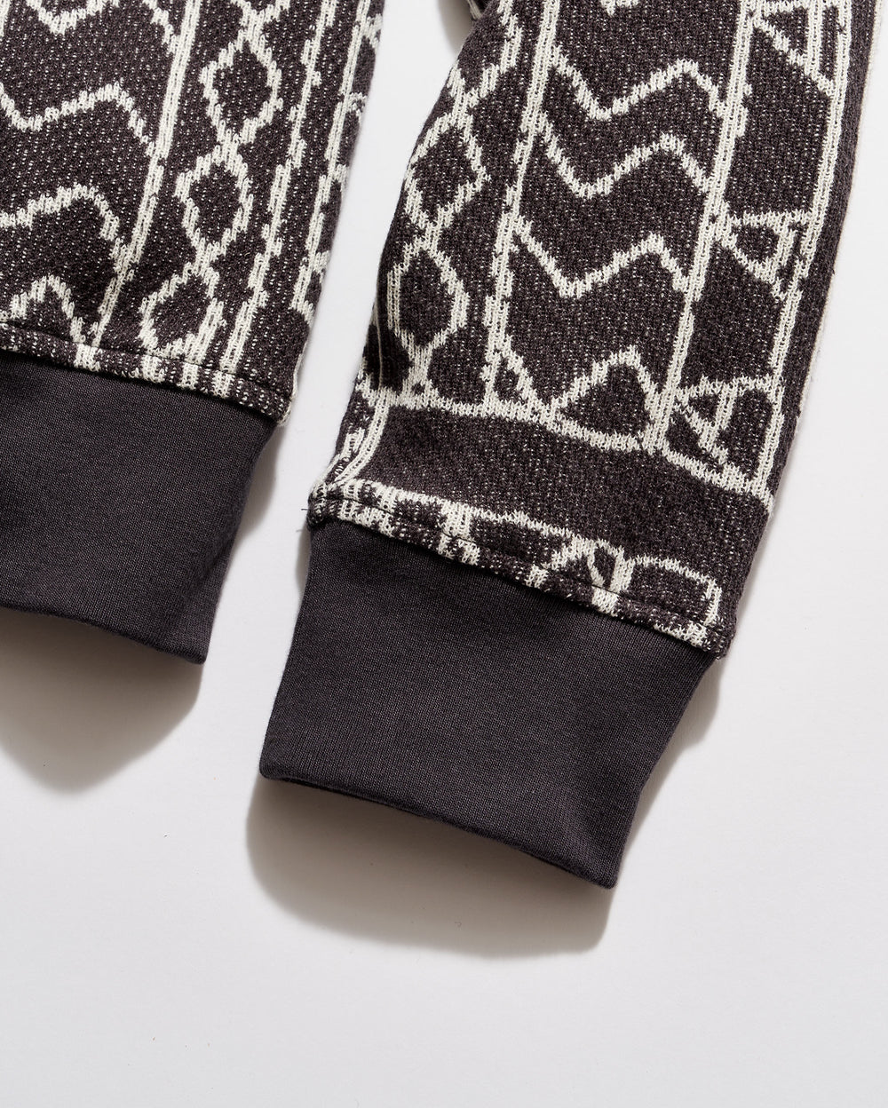 Numajiri Geo Stitch Jacquard Sweatshirt