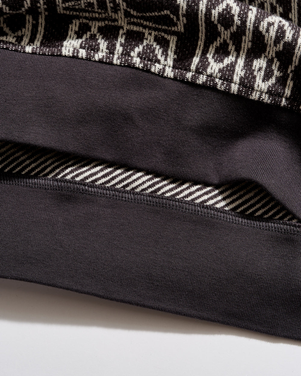 Numajiri Geo Stitch Jacquard Sweatshirt