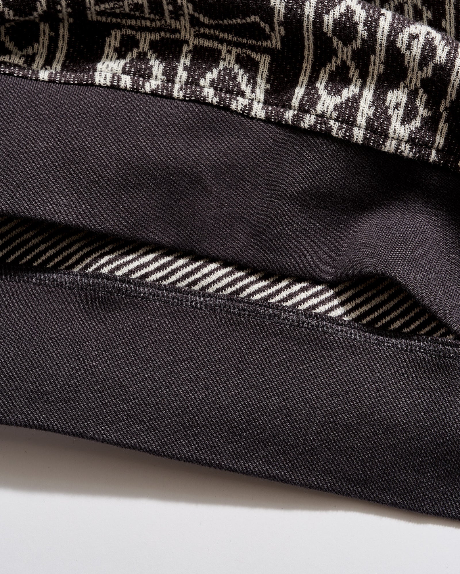 Numajiri Geo Stitch Jacquard Sweatshirt