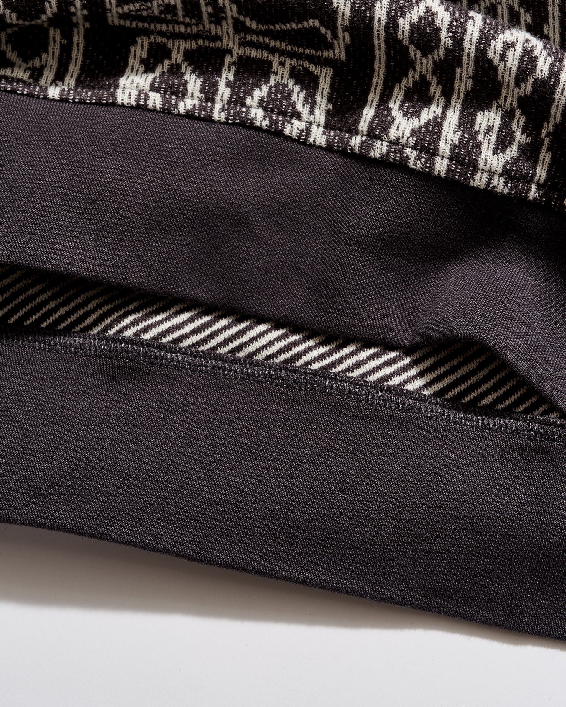 Numajiri Geo Stitch Jacquard Sweatshirt