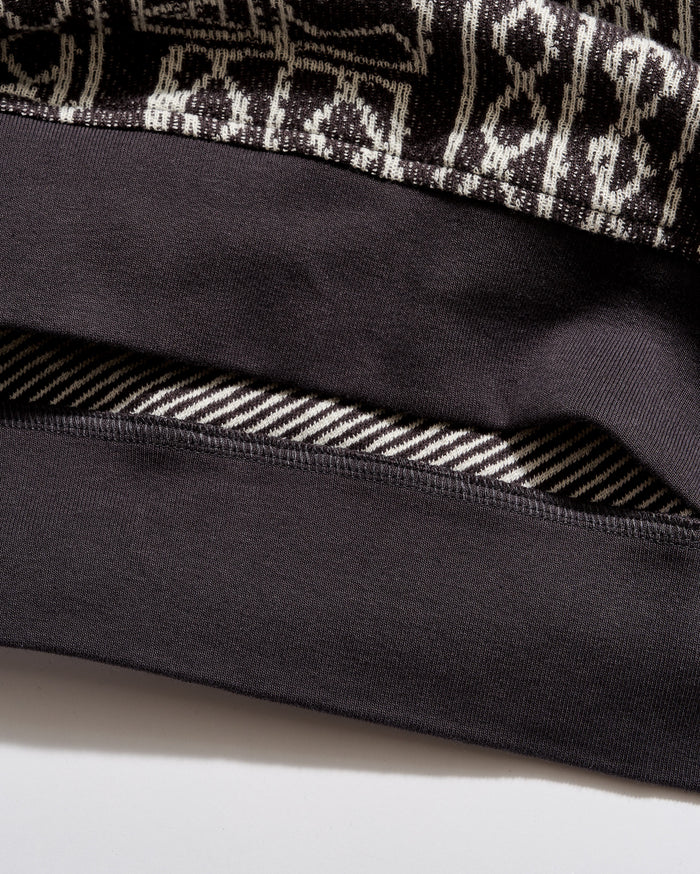 Numajiri Geo Stitch Jacquard Sweatshirt