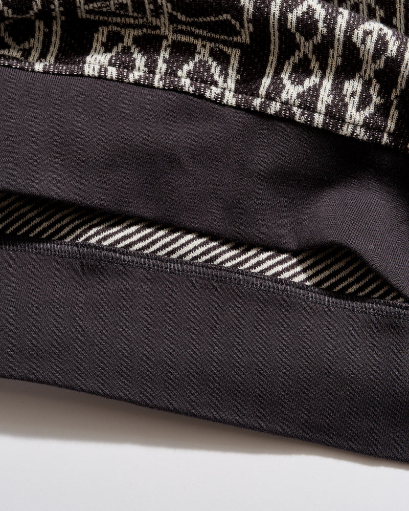 Numajiri Geo Stitch Jacquard Sweatshirt