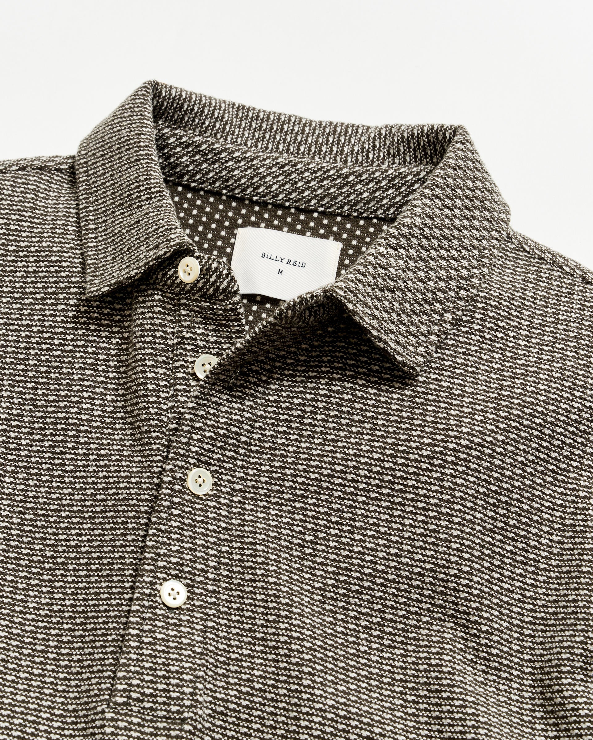 Domino Jacquard Polo – Billy Reid