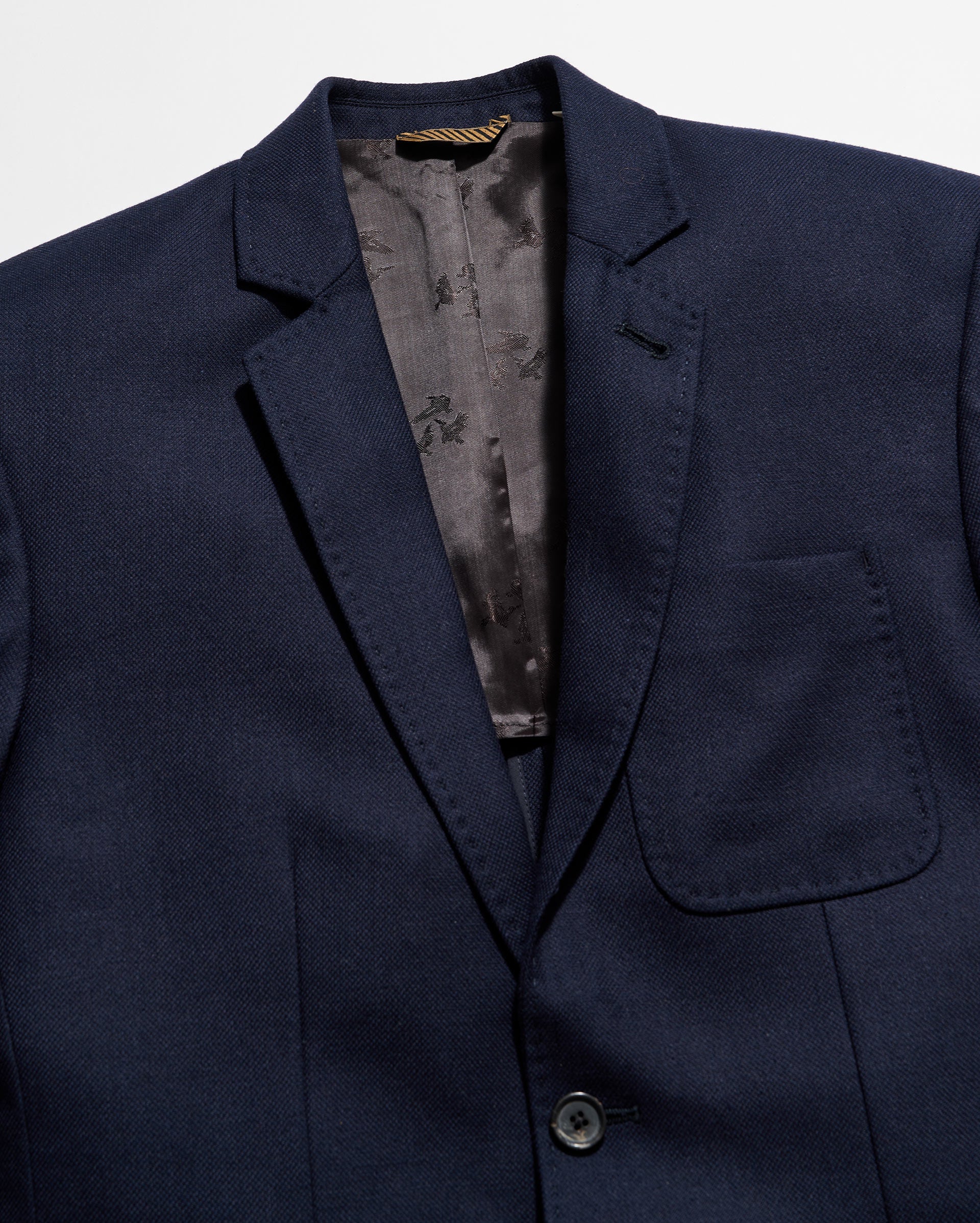 Archie Jacket - Navy Wool-Silk, Made in Italy | Billy Reid