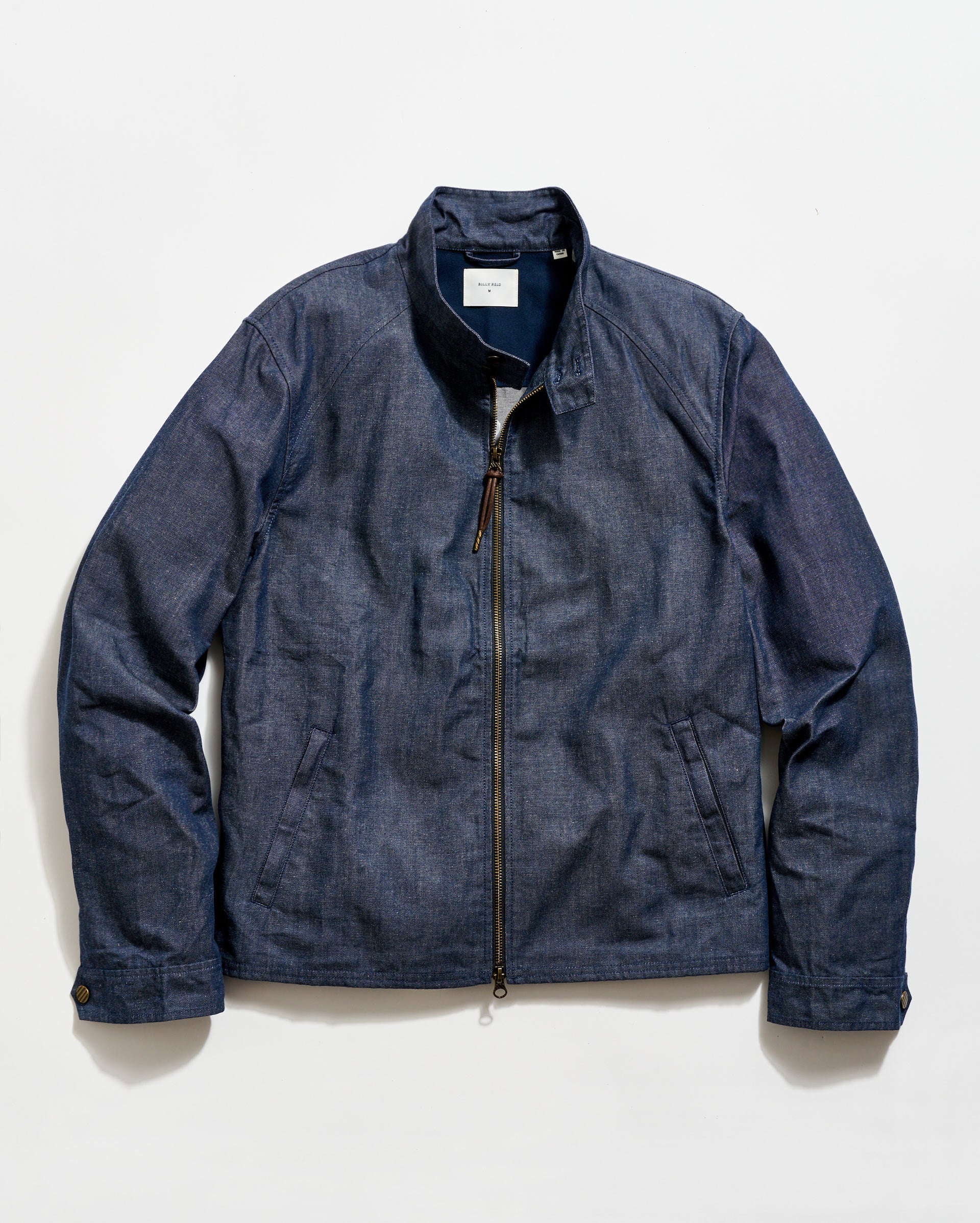 Waxed Denim Harrington Jacket – Billy Reid