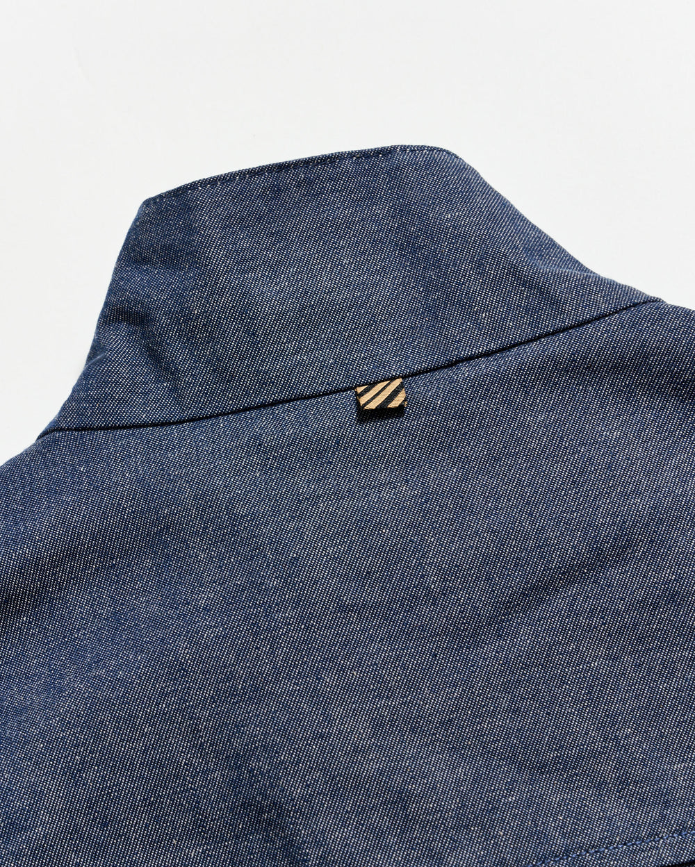 Waxed Denim Harrington Jacket