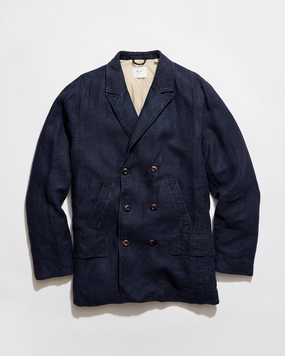 Canvas Linen Bond Peacoat