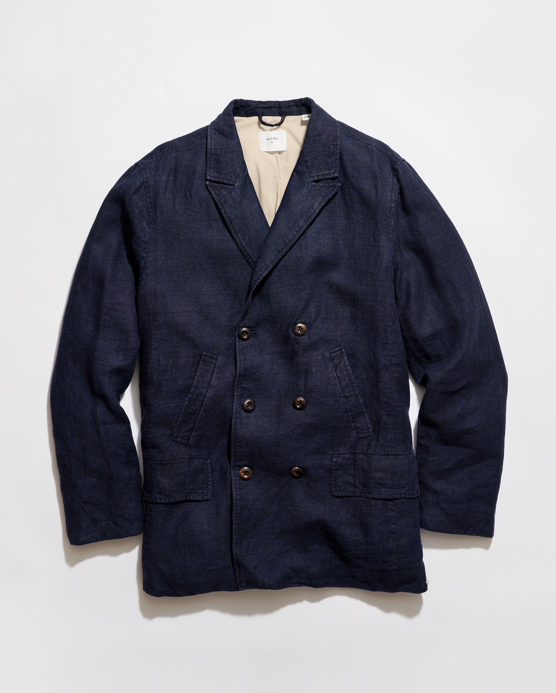 Canvas Linen Bond Peacoat