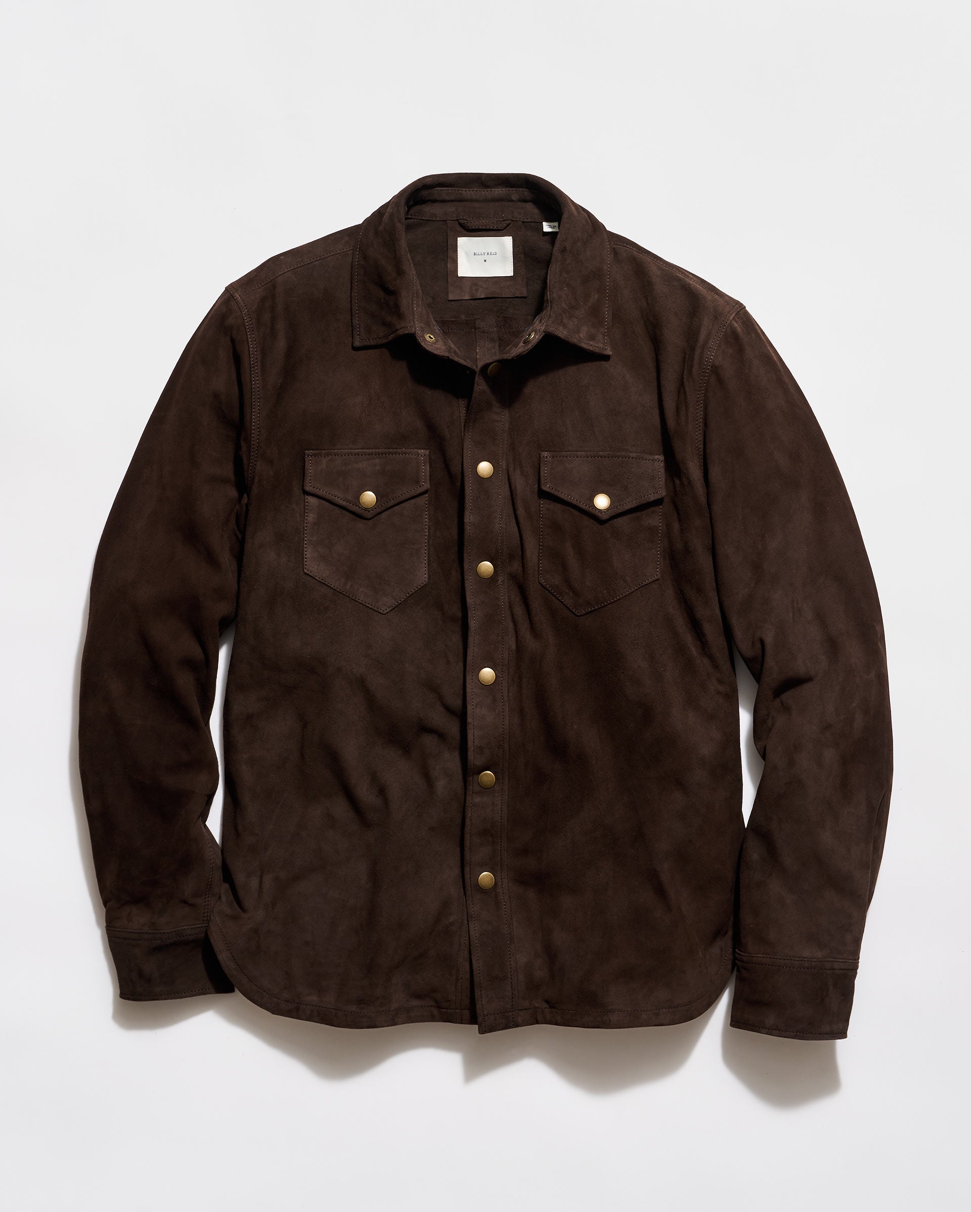 【美品】CVTVLIST 23AW Artificial Suede Shirt Savoy Suede Workshirt with Western Snap Pockets | Billy Reid