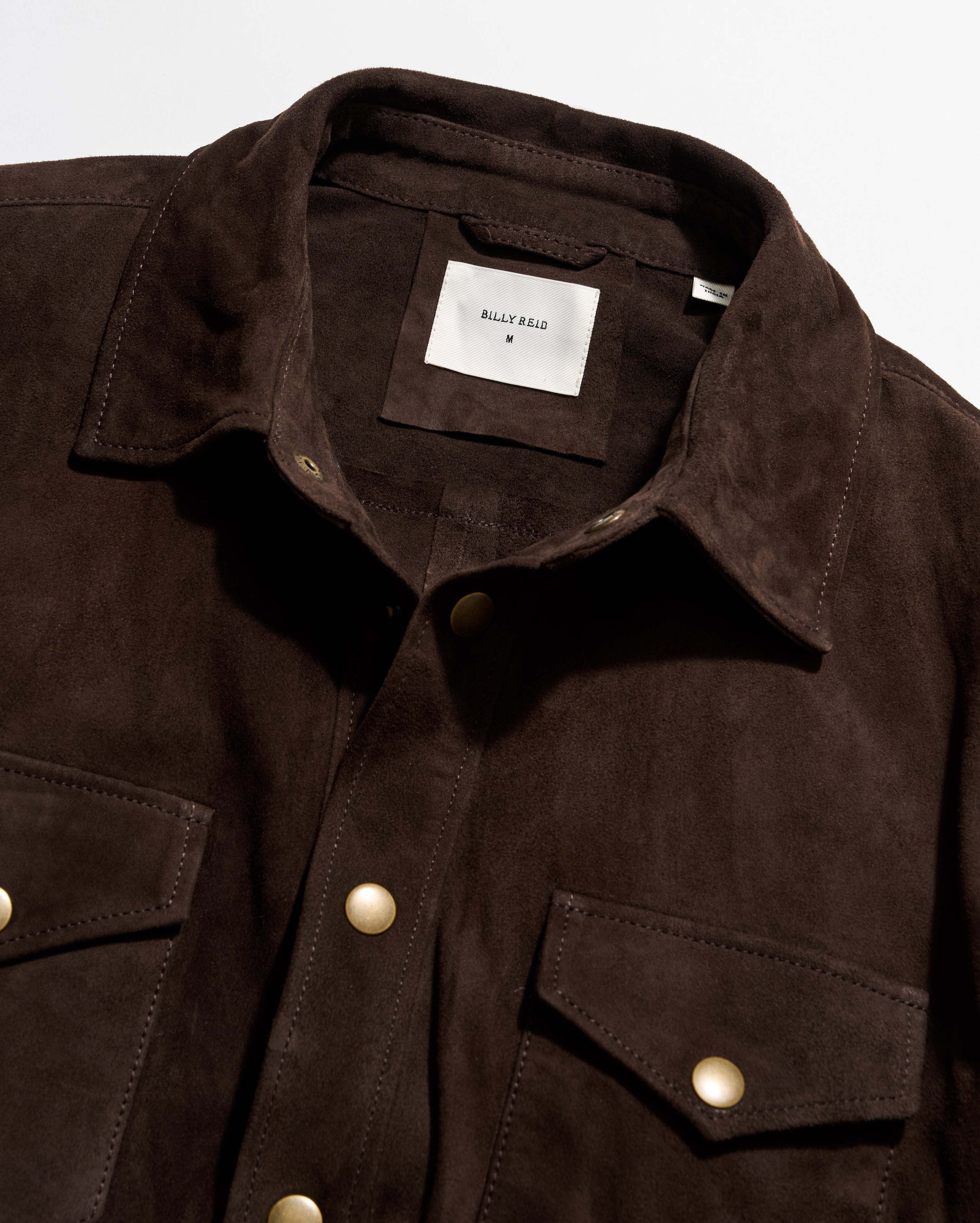 【美品】CVTVLIST 23AW Artificial Suede Shirt Savoy Suede Workshirt with Western Snap Pockets | Billy Reid
