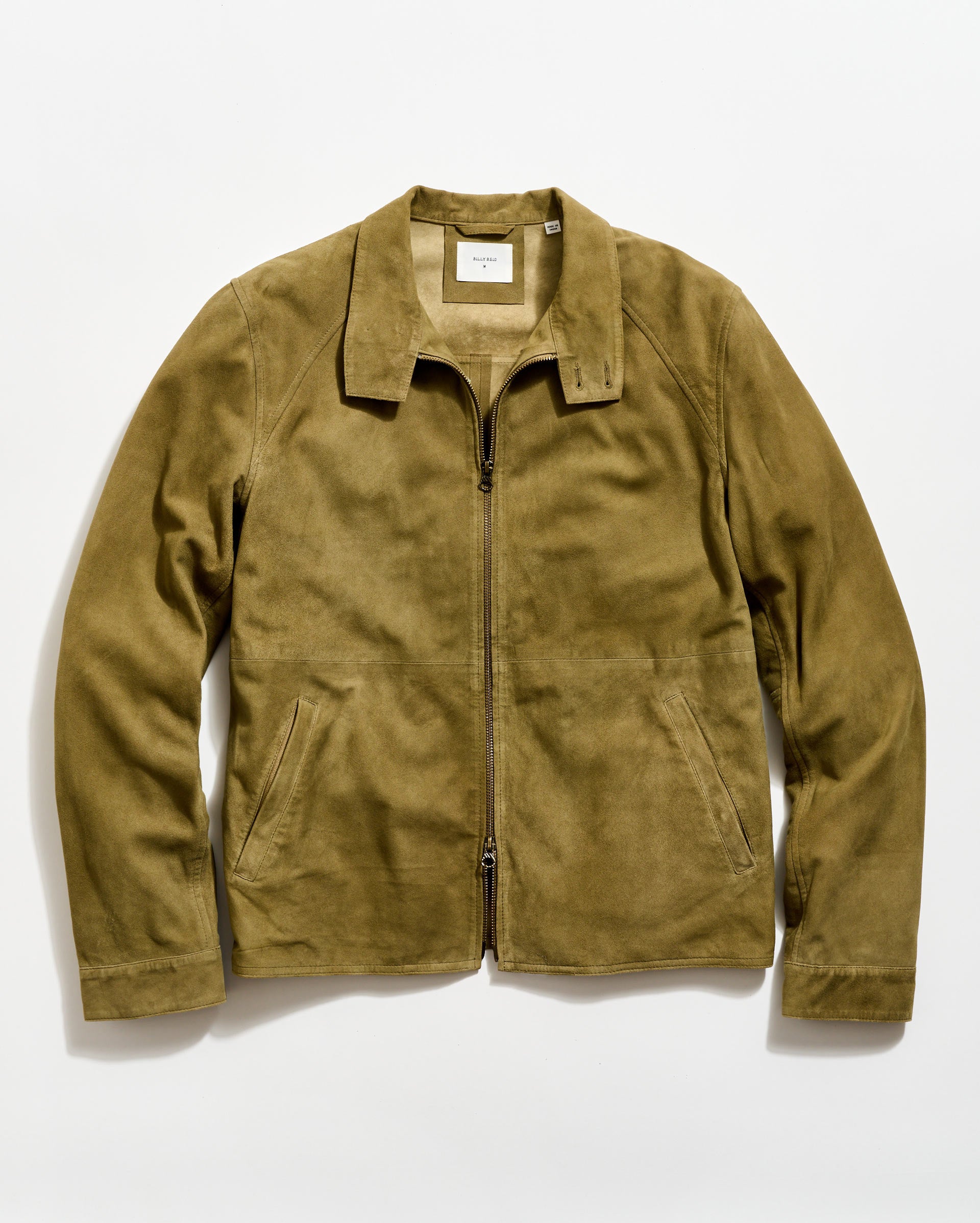 Suede Harrington Jacket – Billy Reid
