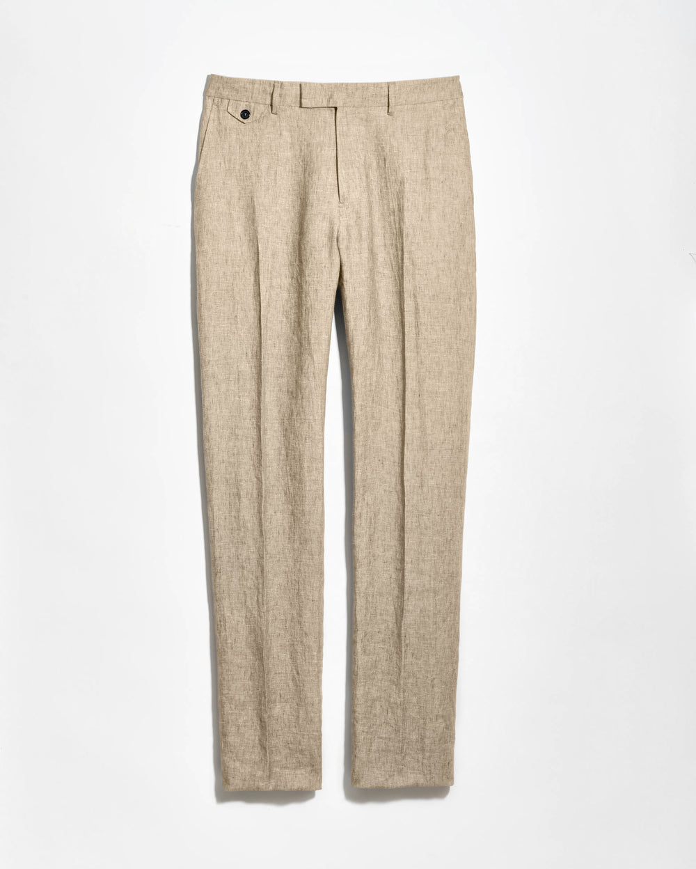 Linen Flat Front Trouser