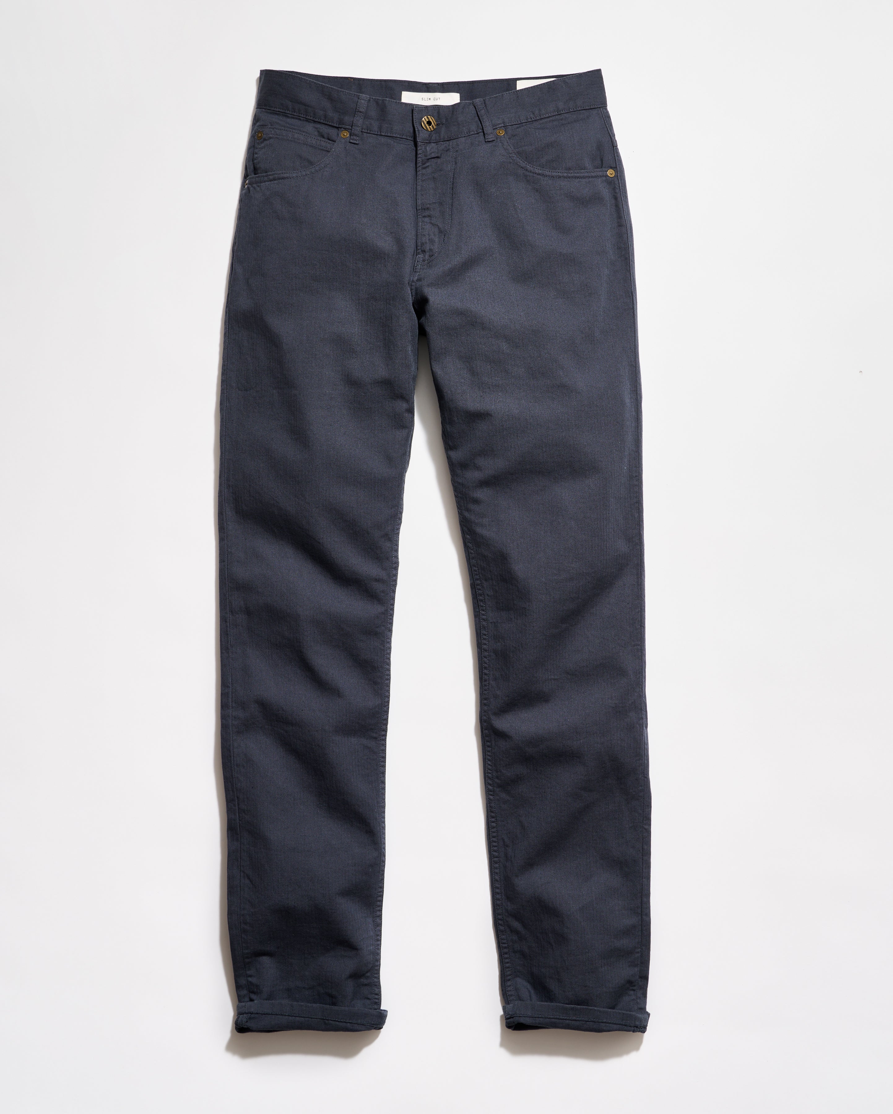 Cotton Linen 5 Pocket Pant