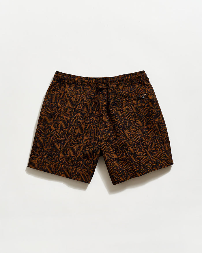 Tossed Ribbon Swim Trunk