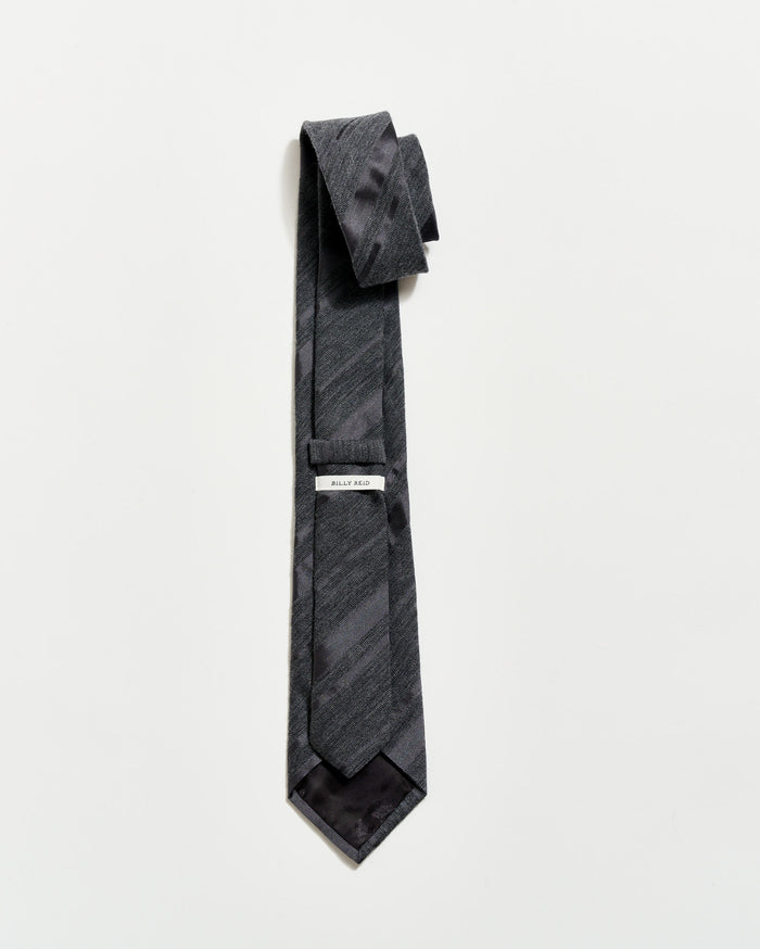 Tonal Verigated Striped Tie