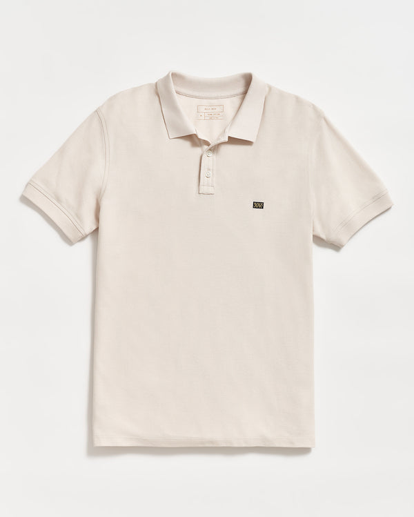 Pique Polo - Natural