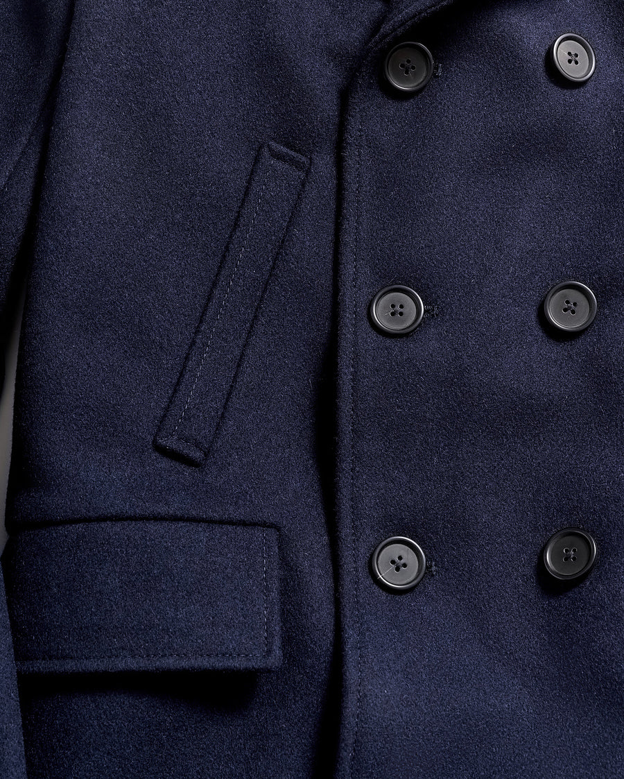 Bond Peacoat in Navy