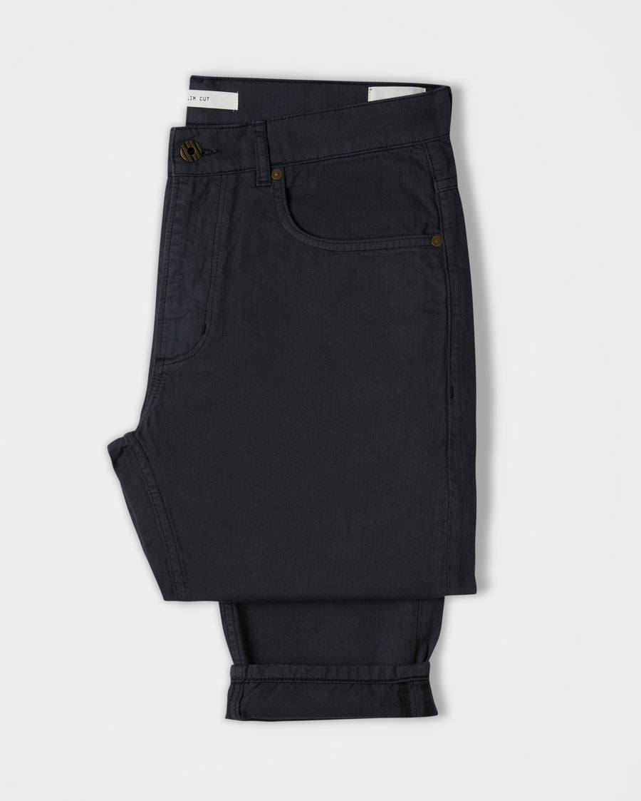 Bedford 5 Pocket Pant in Navy