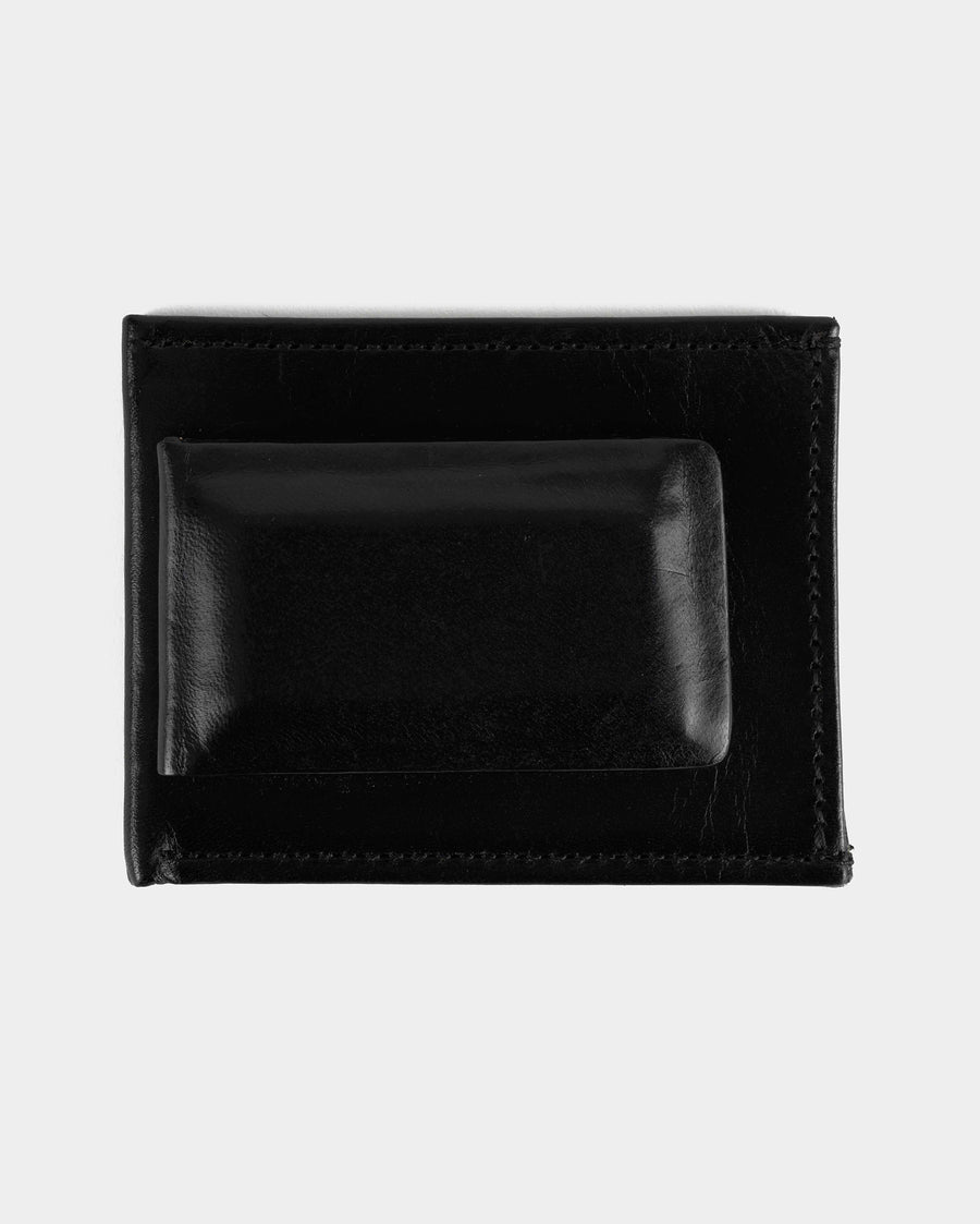 Money Clip Wallet in Brompton Black - front