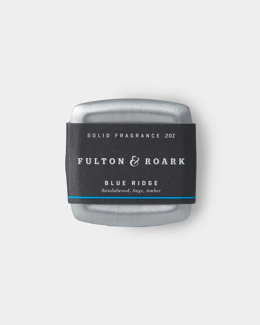 Fulton and Roark Blue Ridge Solid Fragrance - front