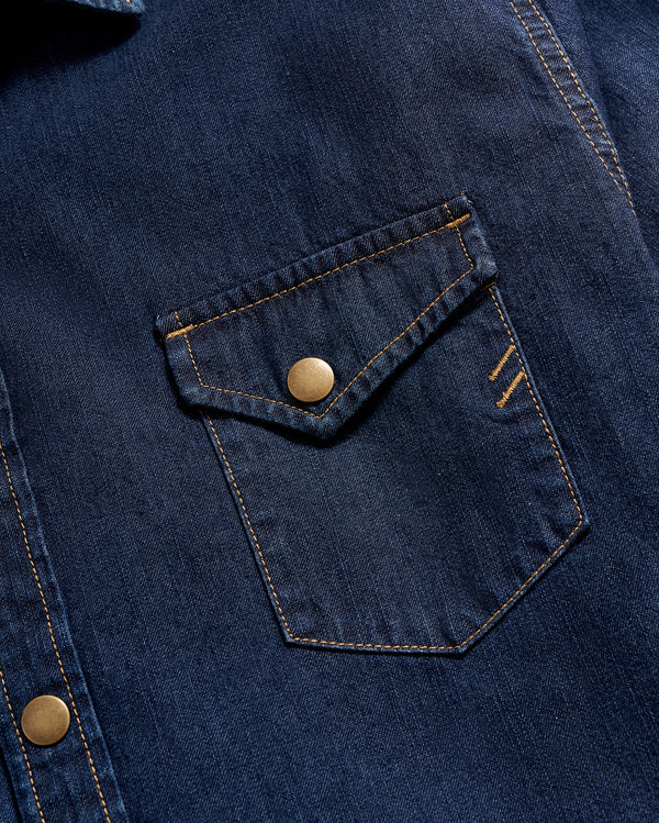 Western pocket detail shot