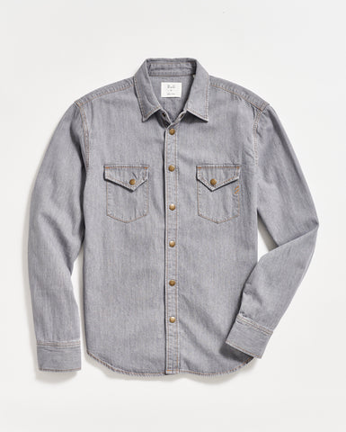 Shoals Shirt | Grey Wash