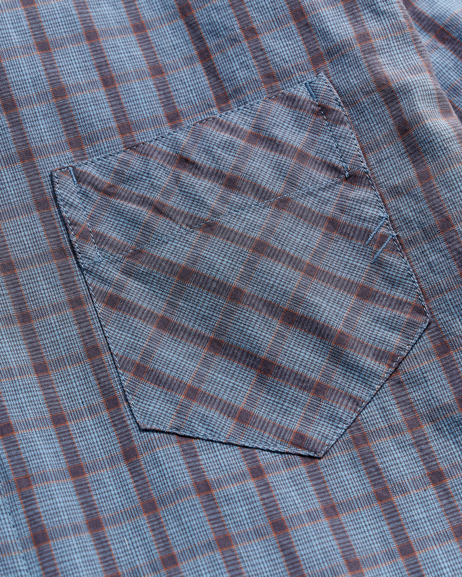 Tuscumbia Shirt in Sea Blue/Navy