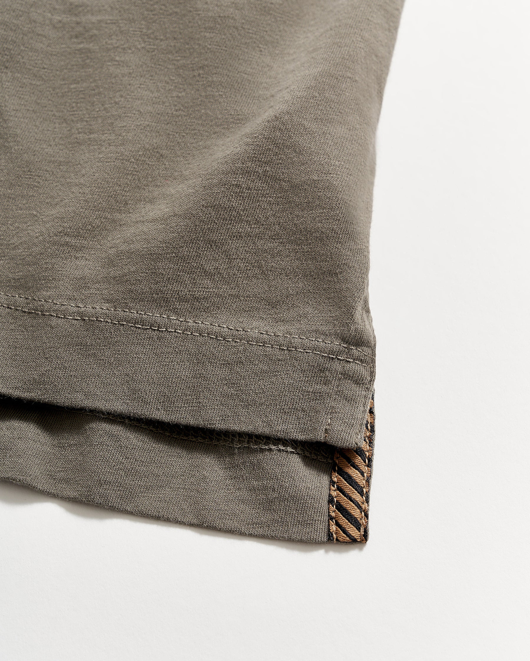 PENSACOLA POLO IN WASHED GREY Billy Reid