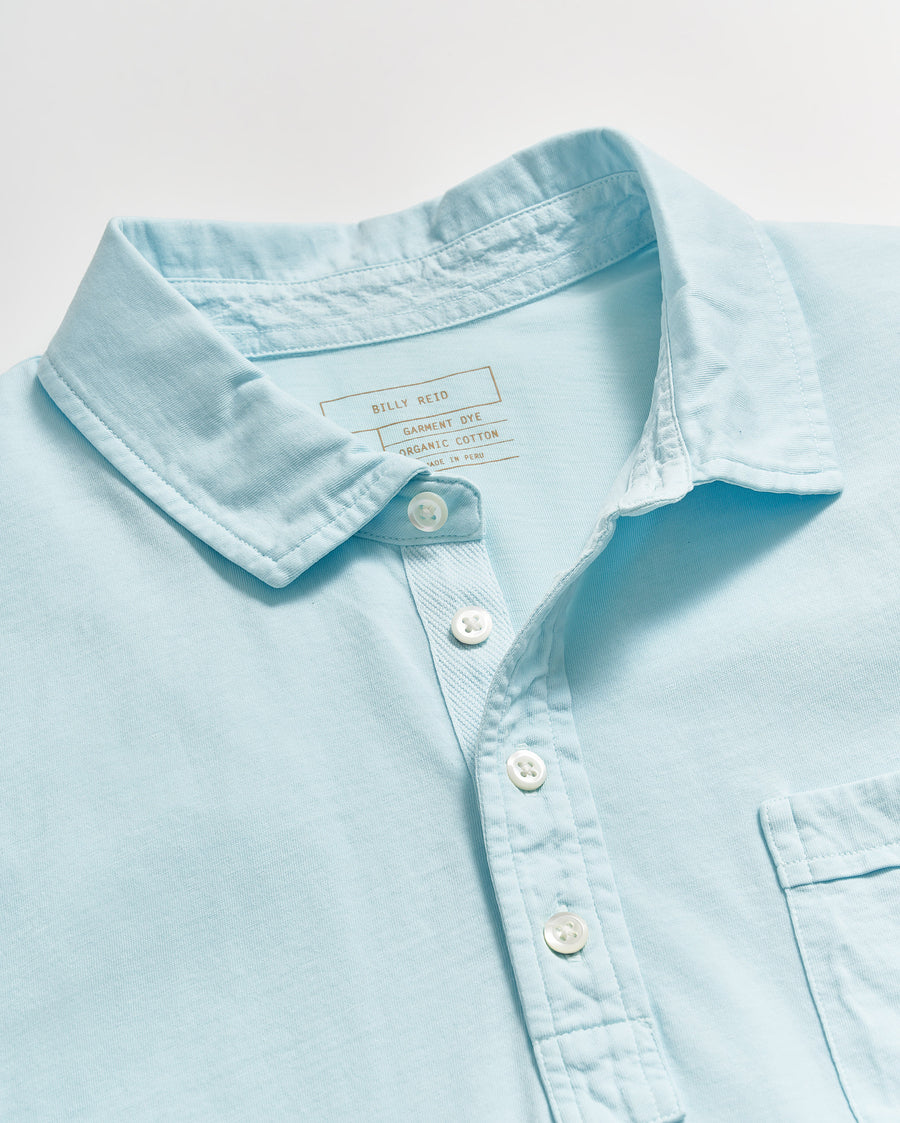 Pensacola Polo in Pale Blue