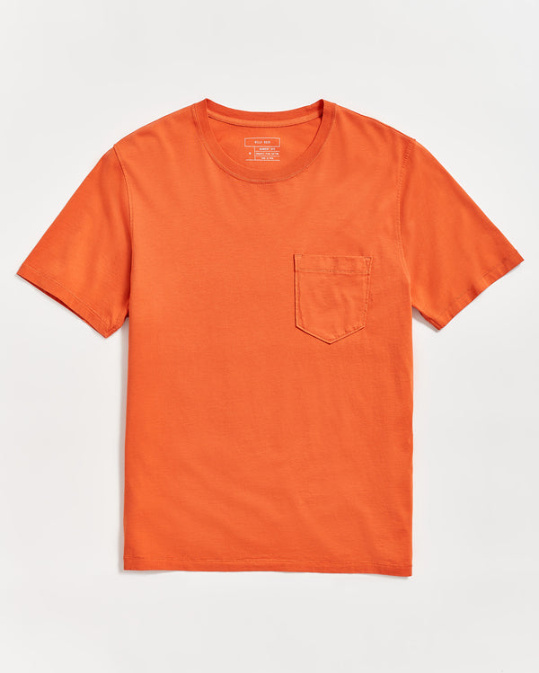 Washed Tee - Burnt Red