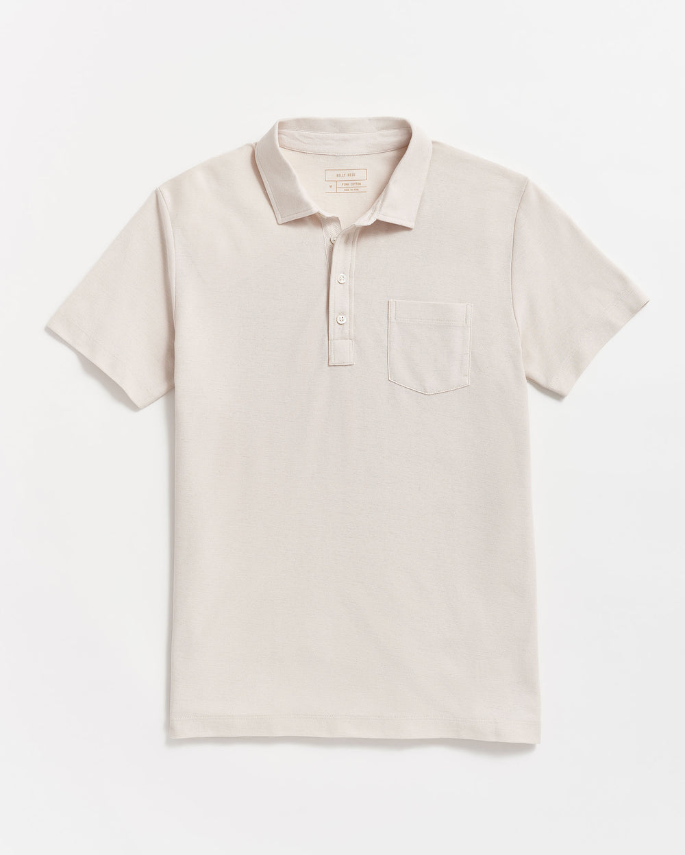 Pique Pensacola Polo in Natural