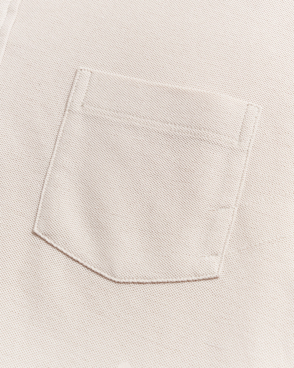 Pique Pensacola Polo in Natural