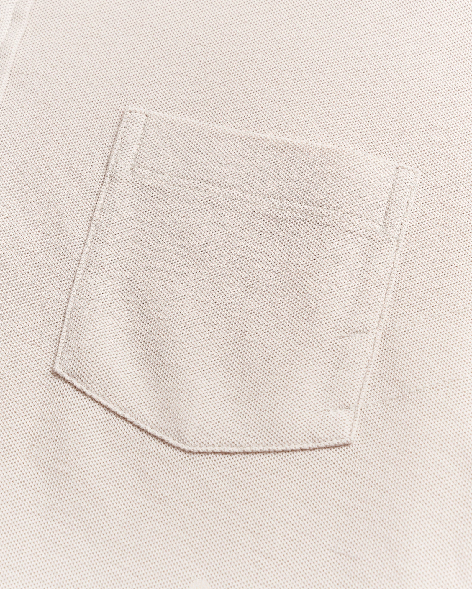 Pique Pensacola Polo in Natural