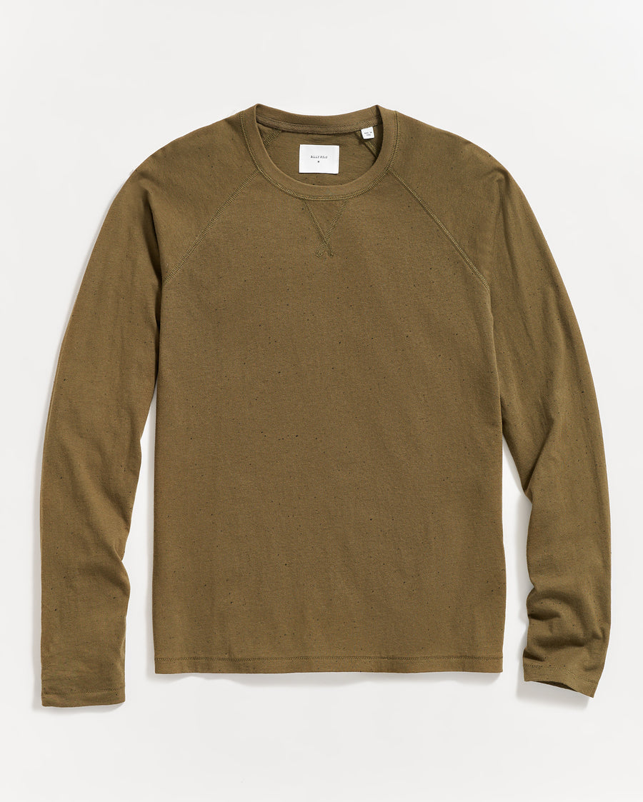 Donegal Crew Neck in Olive