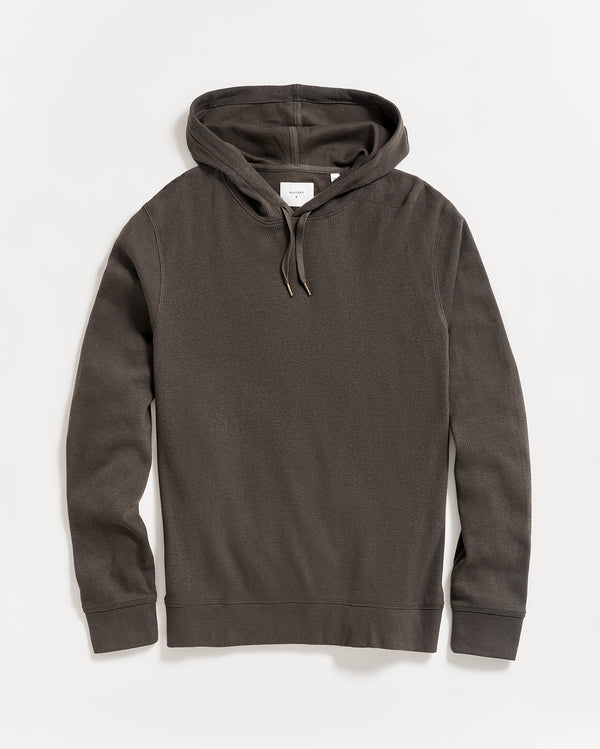 Thermal Hoodie in Charcoal