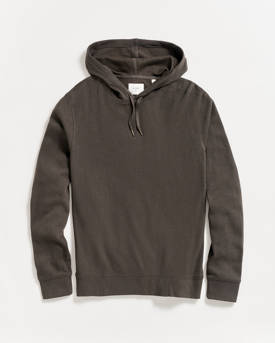 Thermal Hoodie in Charcoal