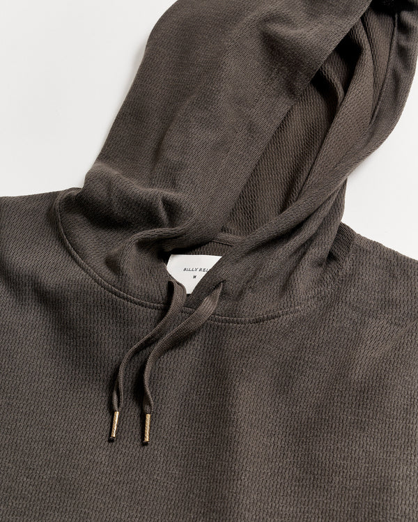 Thermal Hoodie in Charcoal
